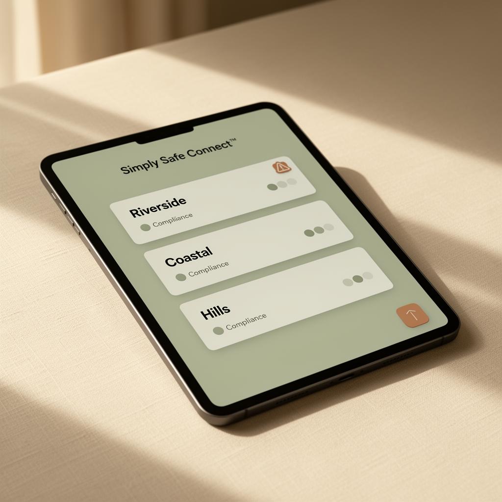 On the iPad — Approved Provider view